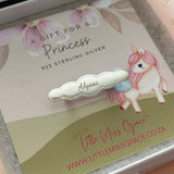 B17 - Personalized Sterling Silver Baby Brooch Plain (Manufacture Time: 3 Days)