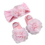 Baby Gift Headband and Socks in gift box with tissue paper, Select from Assorted Colours (Manufacture Time: 14 Days)