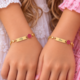 Friendship bracelets for kids, best friend bracelets matching personalised sets for girls South Africa.
