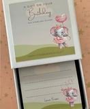 Keepsake Gift Box and Card - Birthday Girl (Can only be purchased with a baby bangle or jewellery item)