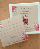 Keepsake Gift Box and Card - Teddy Bear (Can only be purchased with a baby bangle or jewellery item)
