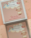 Keepsake Card and Gift Box, Little Lamb (Can only be purchased with a baby bangle or jewellery)