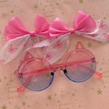 MG801 - Children's Fun Gift Sunglasses with Clip On Bows (Assorted Styles, Select from Options)