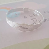 Personalized baby bangle