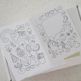 C4 - Fun Colour In Card with Envelope (May only be purchased with baby bangles, jewelry or accessories from our store)