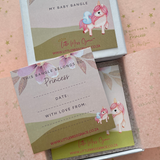 Keepsake Card and Gift Box (Can only be purchased with a baby bangle or bracelet)