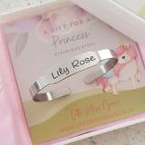 personalized baby bangle