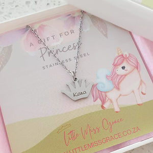 Children's personalized necklace