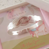 silver baby bangle